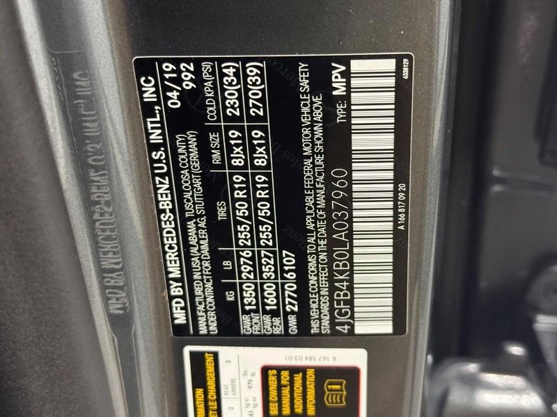 Certified 2020 Mercedes-Benz GLE 350 4MATIC w/ Premium Package image 21