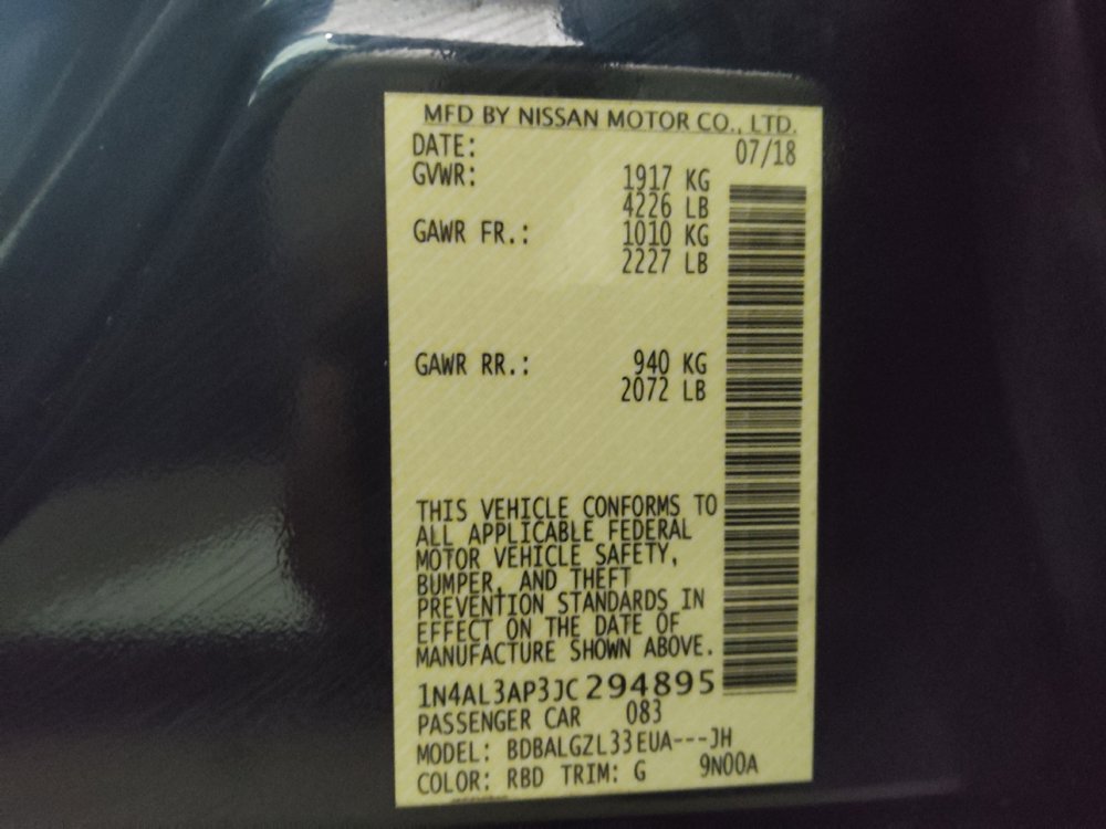 Used 2018 Nissan Altima 2.5 S w/ S Convenience Package FWD image 33