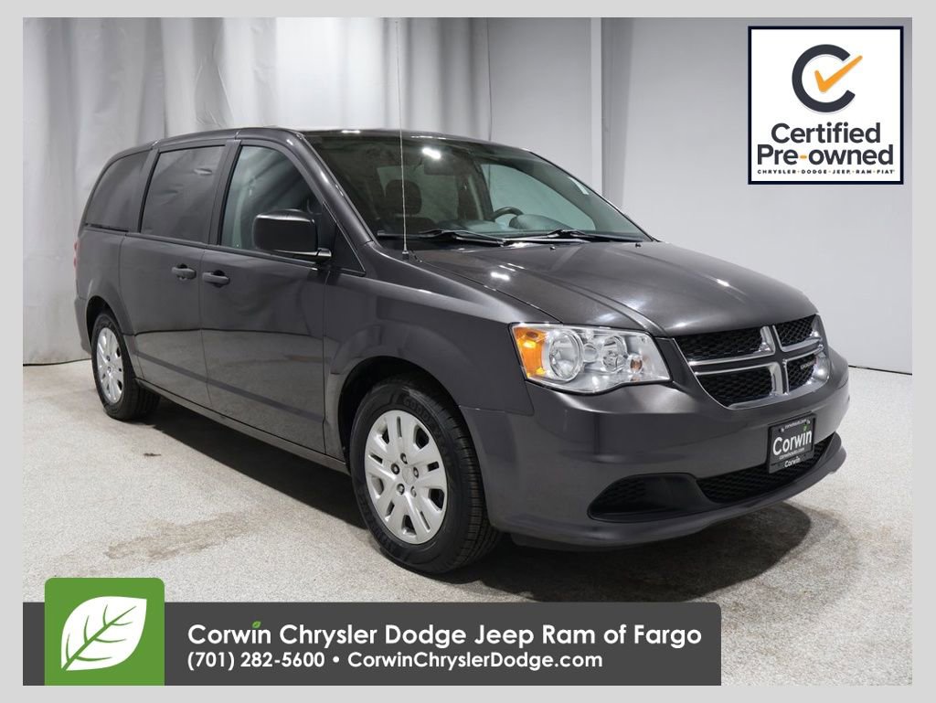 Certified 2020 Dodge Grand Caravan SE w/ UConnect Hands-Free Group image 1