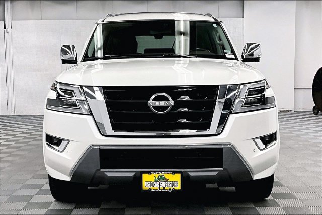 Used 2021 Nissan Armada Platinum w/ Captain's Chairs Package AWD/4WD image 4