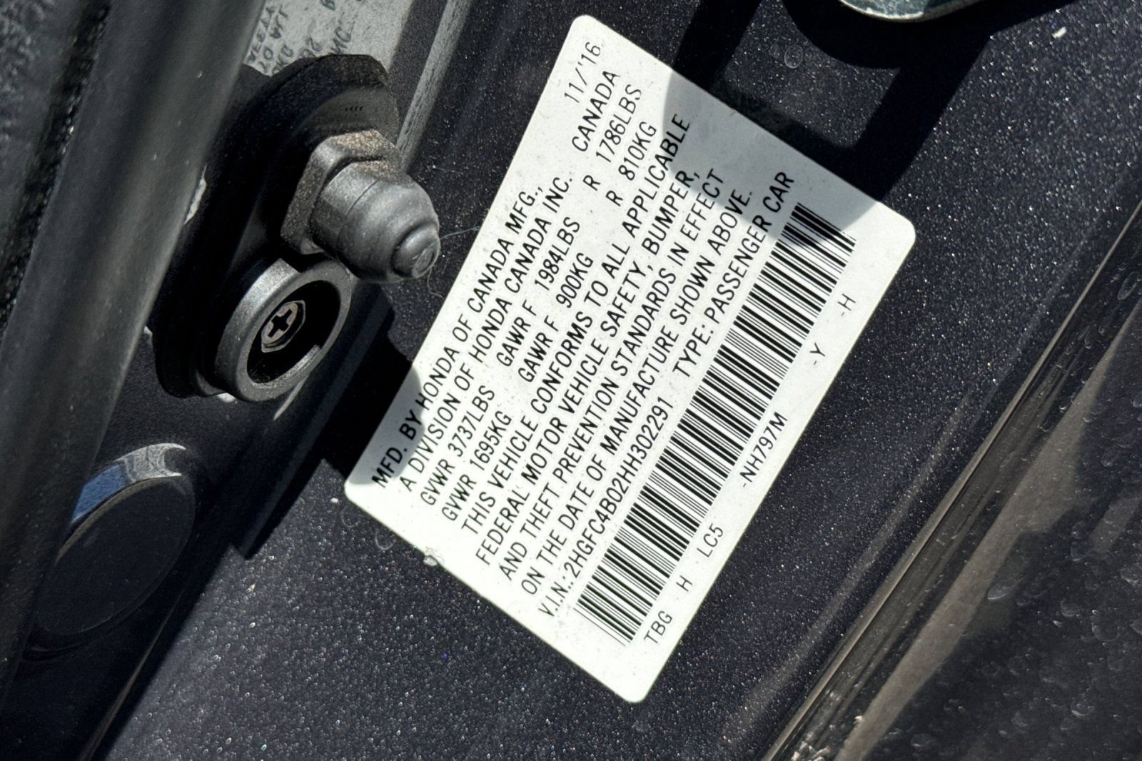 Used 2017 Honda Civic LX-P image 13