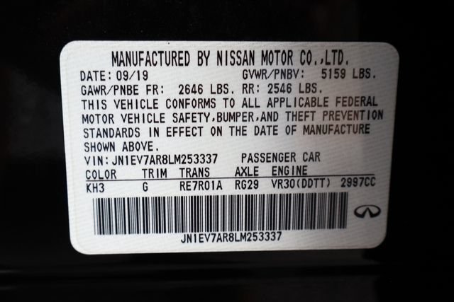 Used 2020 INFINITI Q50 Sport AWD/4WD image 31