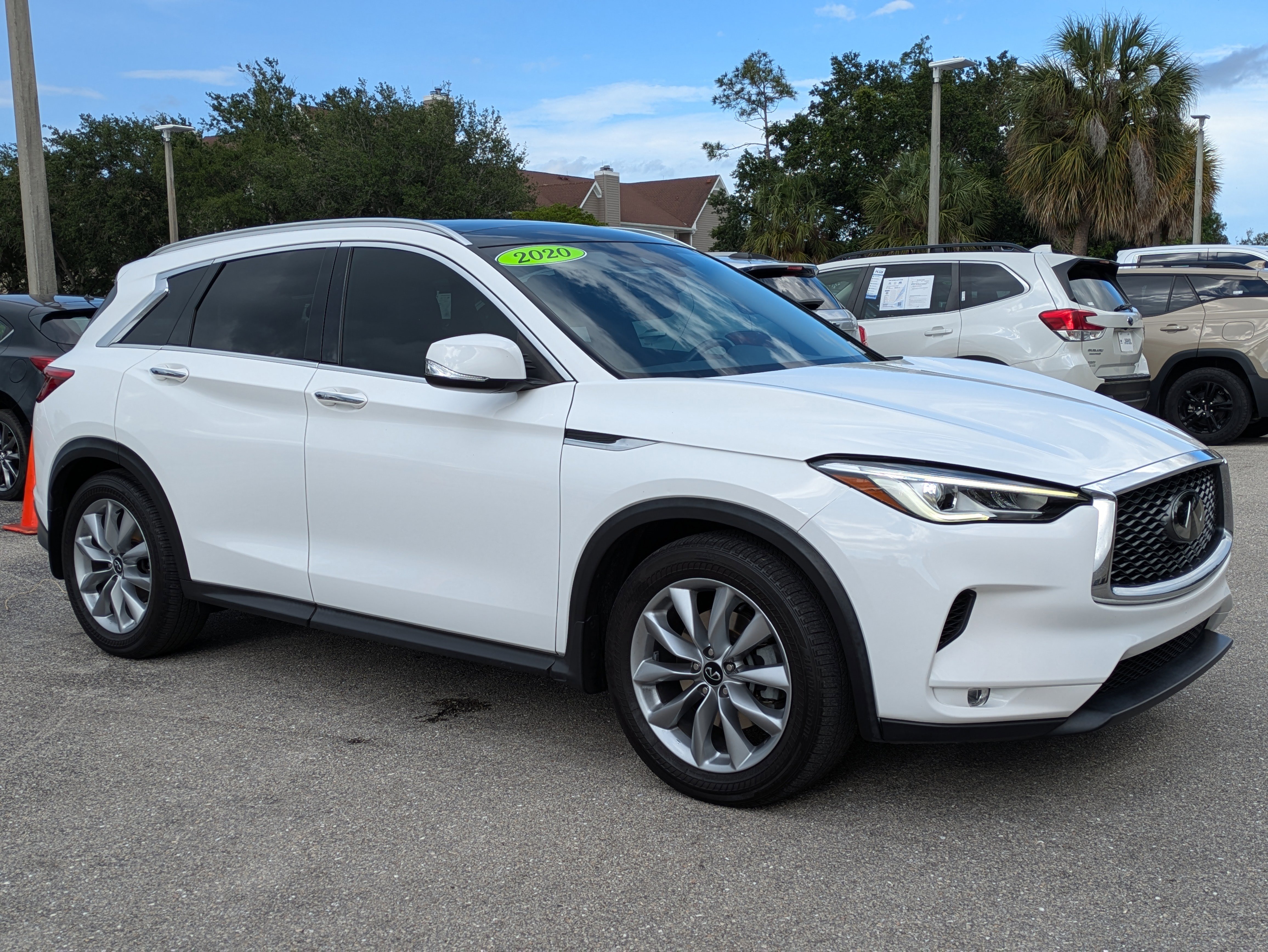 Used 2020 INFINITI QX50 Luxe w/ Navigation Package