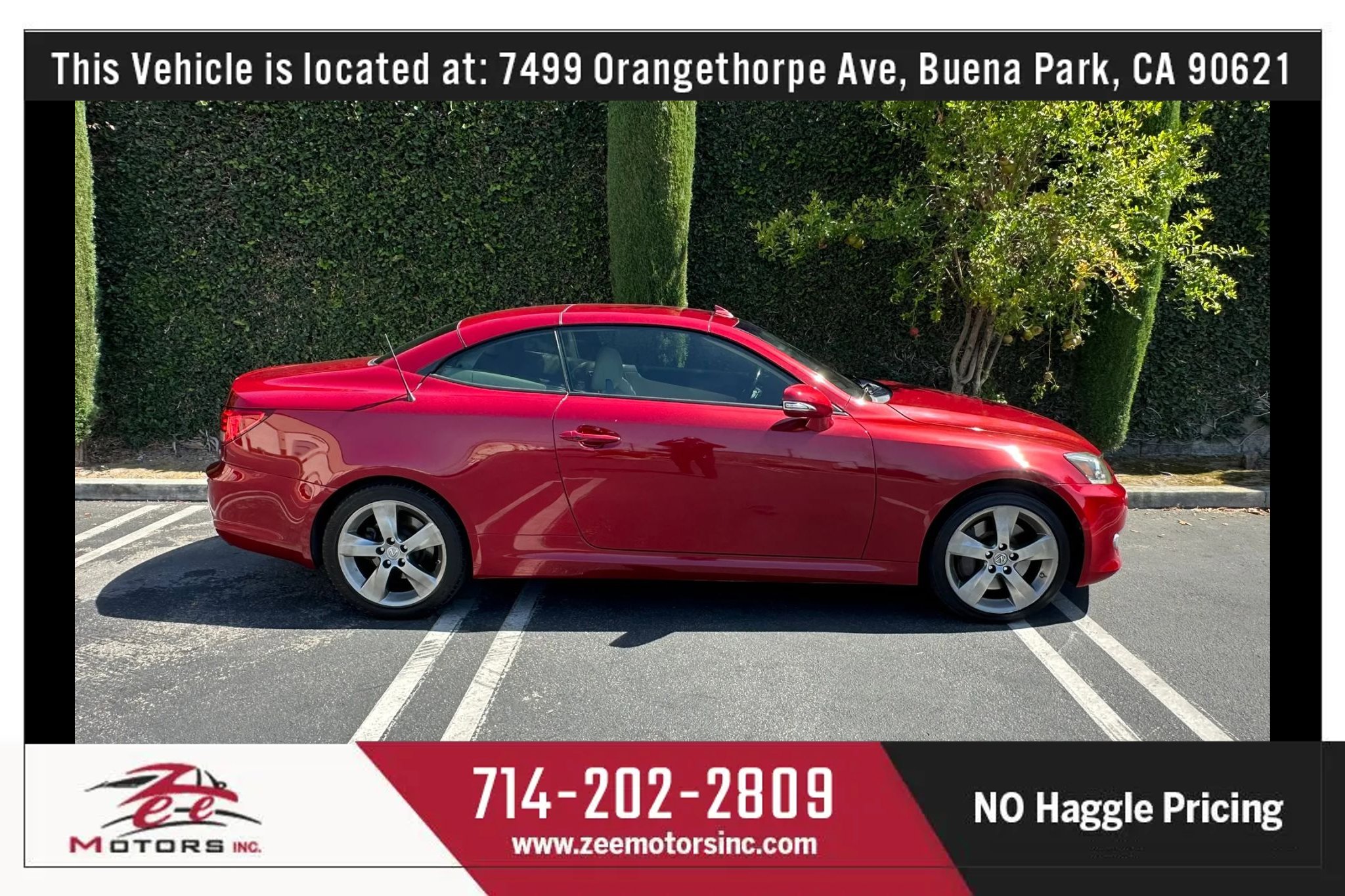 Used 2014 Lexus IS 350C w/ Navigation System Package RWD image 5