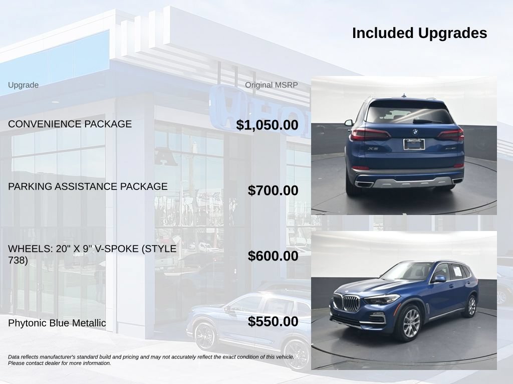 Used 2020 BMW X5 xDrive40i w/ Convenience Package AWD/4WD image 5