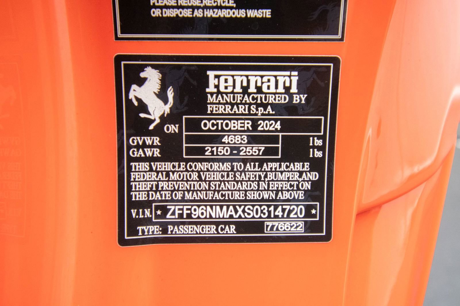 Used 2025 Ferrari SF90 Spider image 51