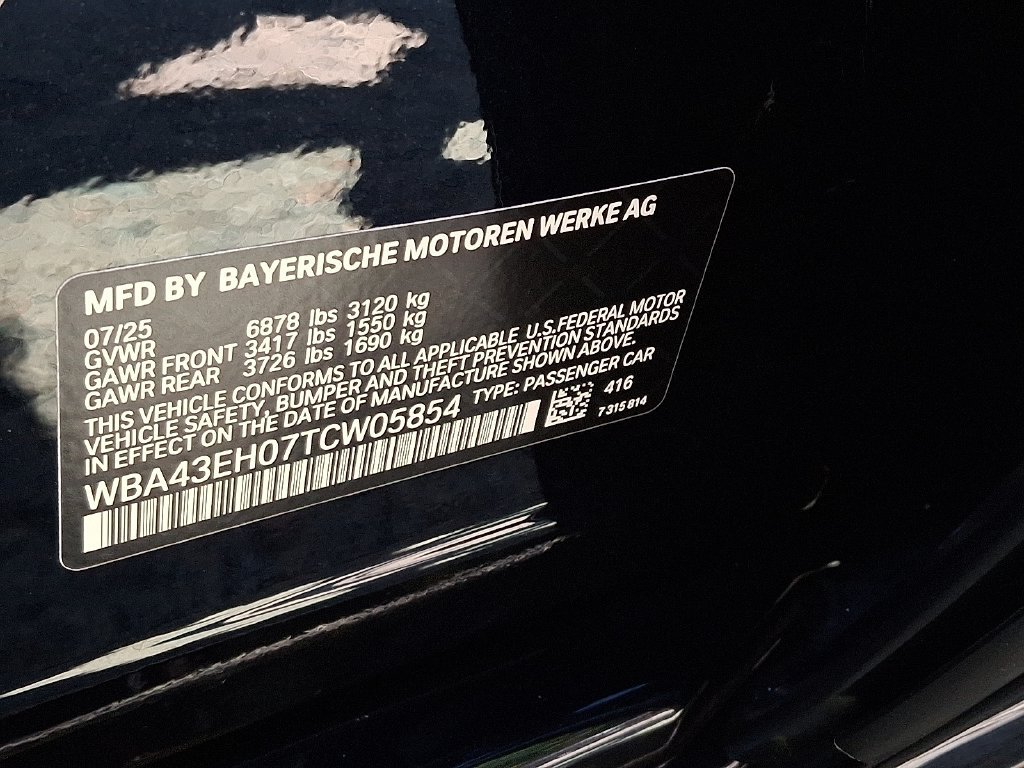 New 2026 BMW 750e xDrive w/ Executive Package AWD/4WD image 6