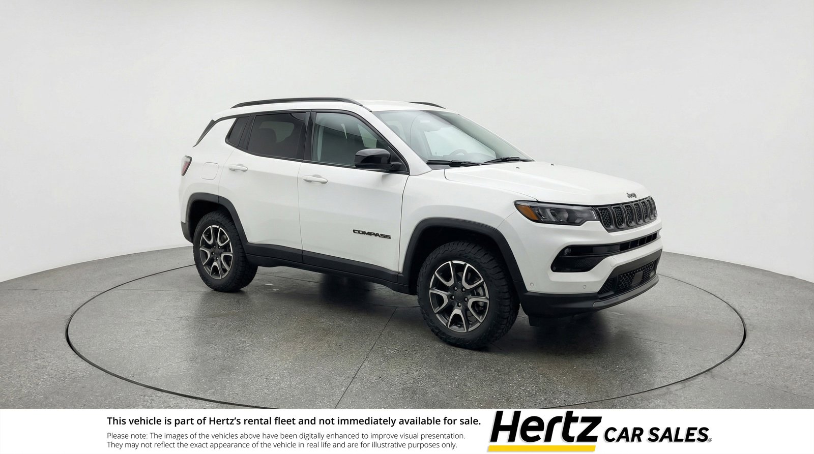 Used 2025 Jeep Compass Trailhawk AWD/4WD image 1