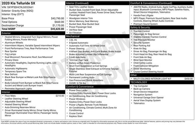 Used 2020 Kia Telluride SX image 32