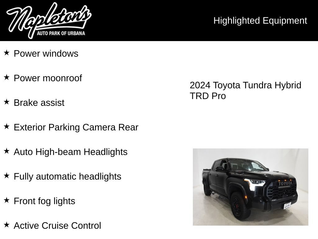 Used 2024 Toyota Tundra TRD Pro AWD/4WD image 16