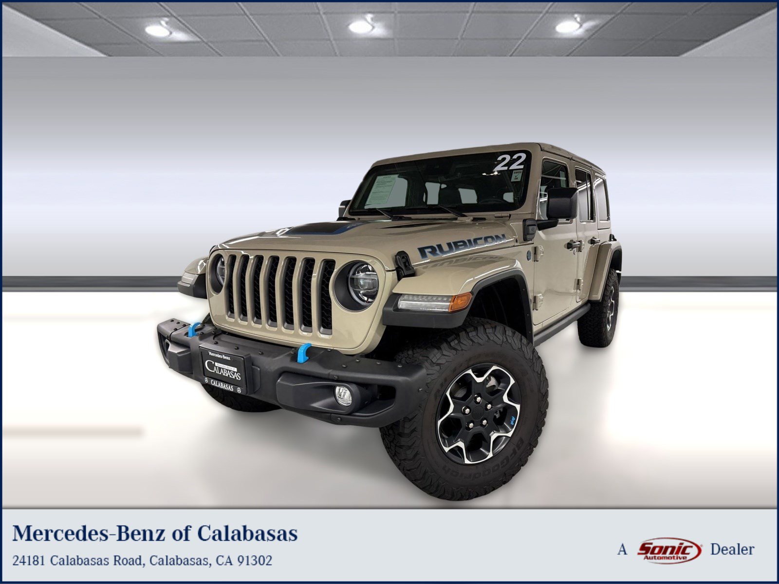 Used 2022 Jeep Wrangler Unlimited Rubicon 4xe w/ Steel Bumper Group AWD/4WD image 1