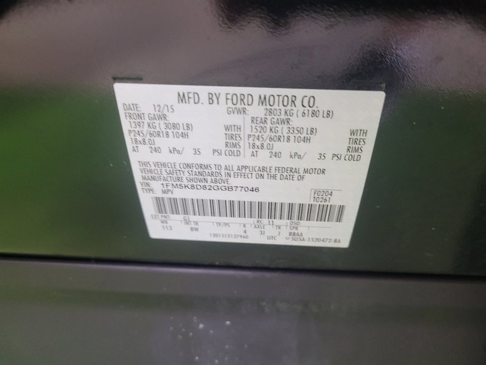 Used 2016 Ford Explorer XLT w/ Equipment Group 202A AWD/4WD image 33