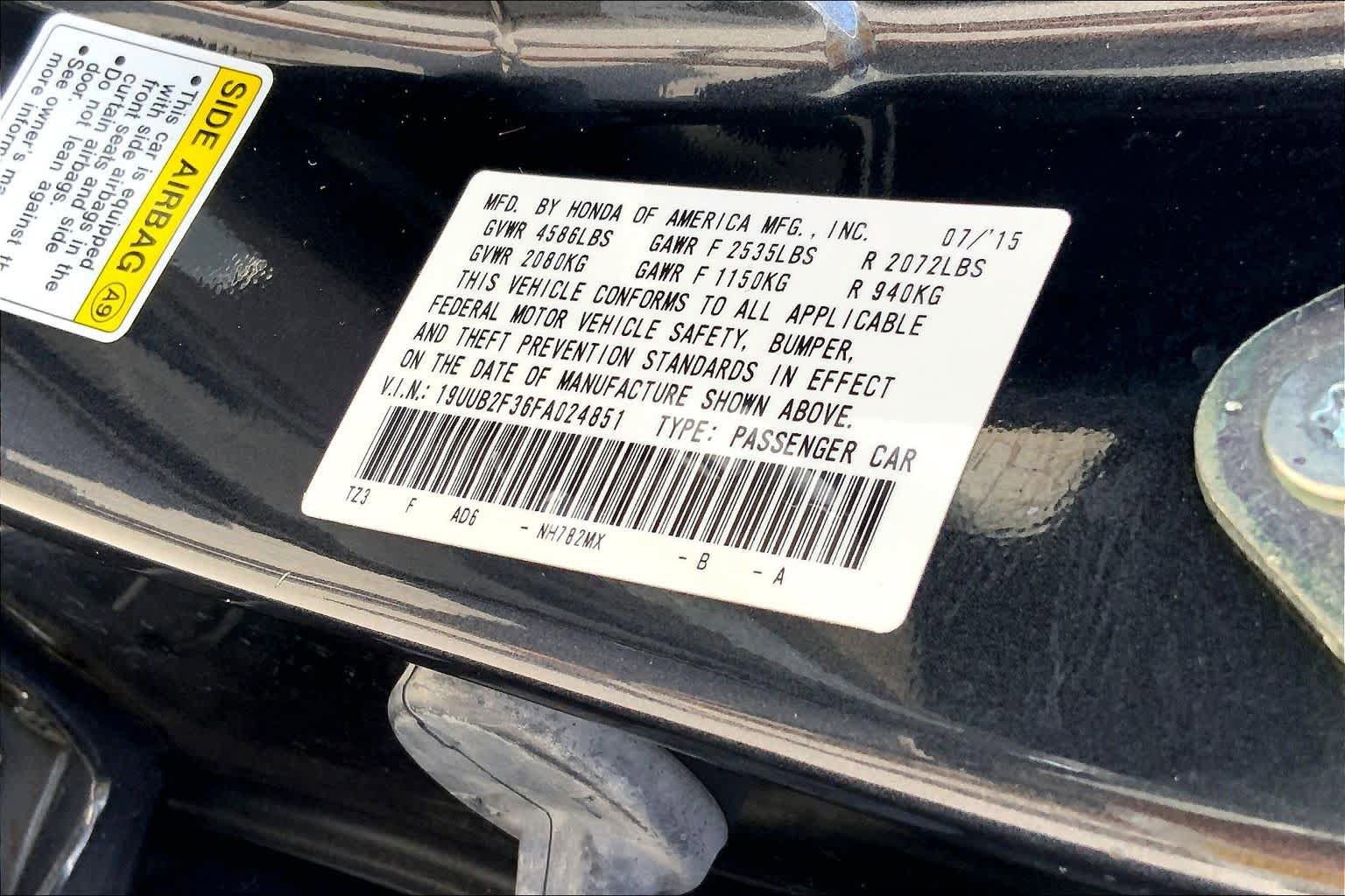 Used 2015 Acura TLX V6 image 37