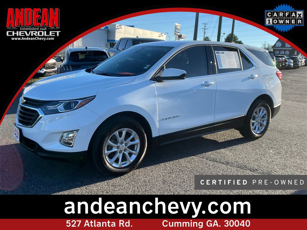 Certified 2020 Chevrolet Equinox LT