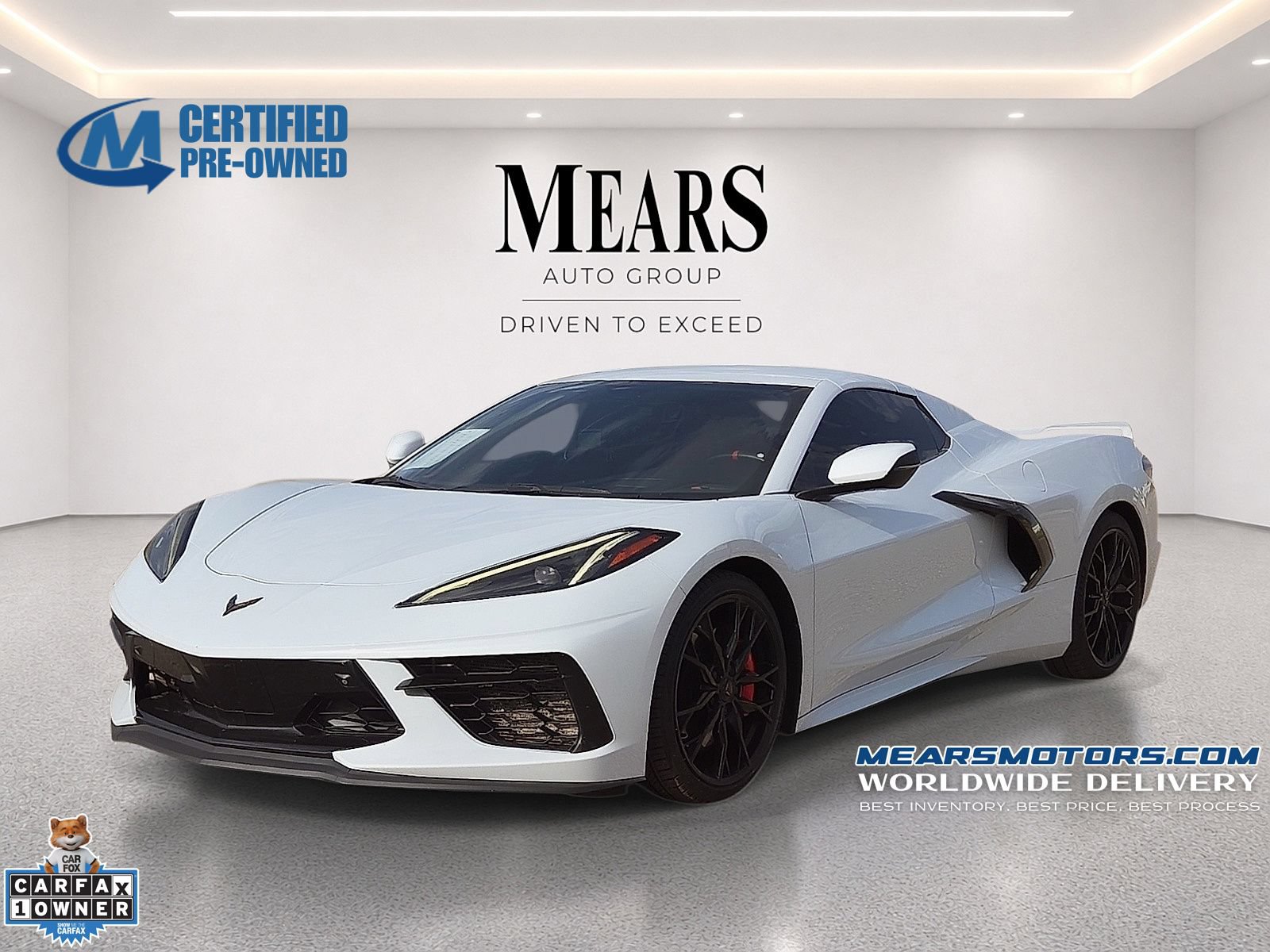 Used 2023 Chevrolet Corvette Stingray Preferred Conv w/ Z51 Performance Package RWD image 1