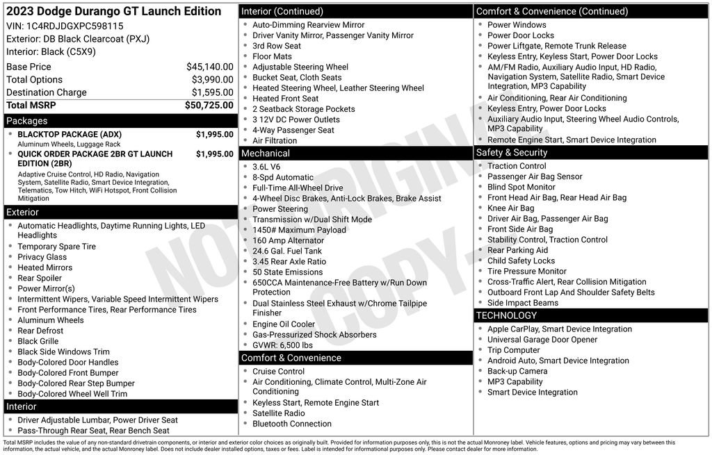 Used 2023 Dodge Durango GT image 15