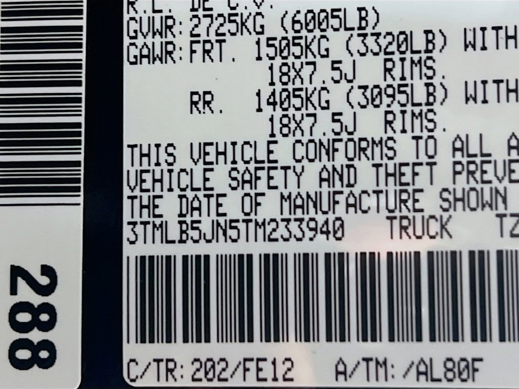 New 2026 Toyota Tacoma TRD Sport AWD/4WD image 25