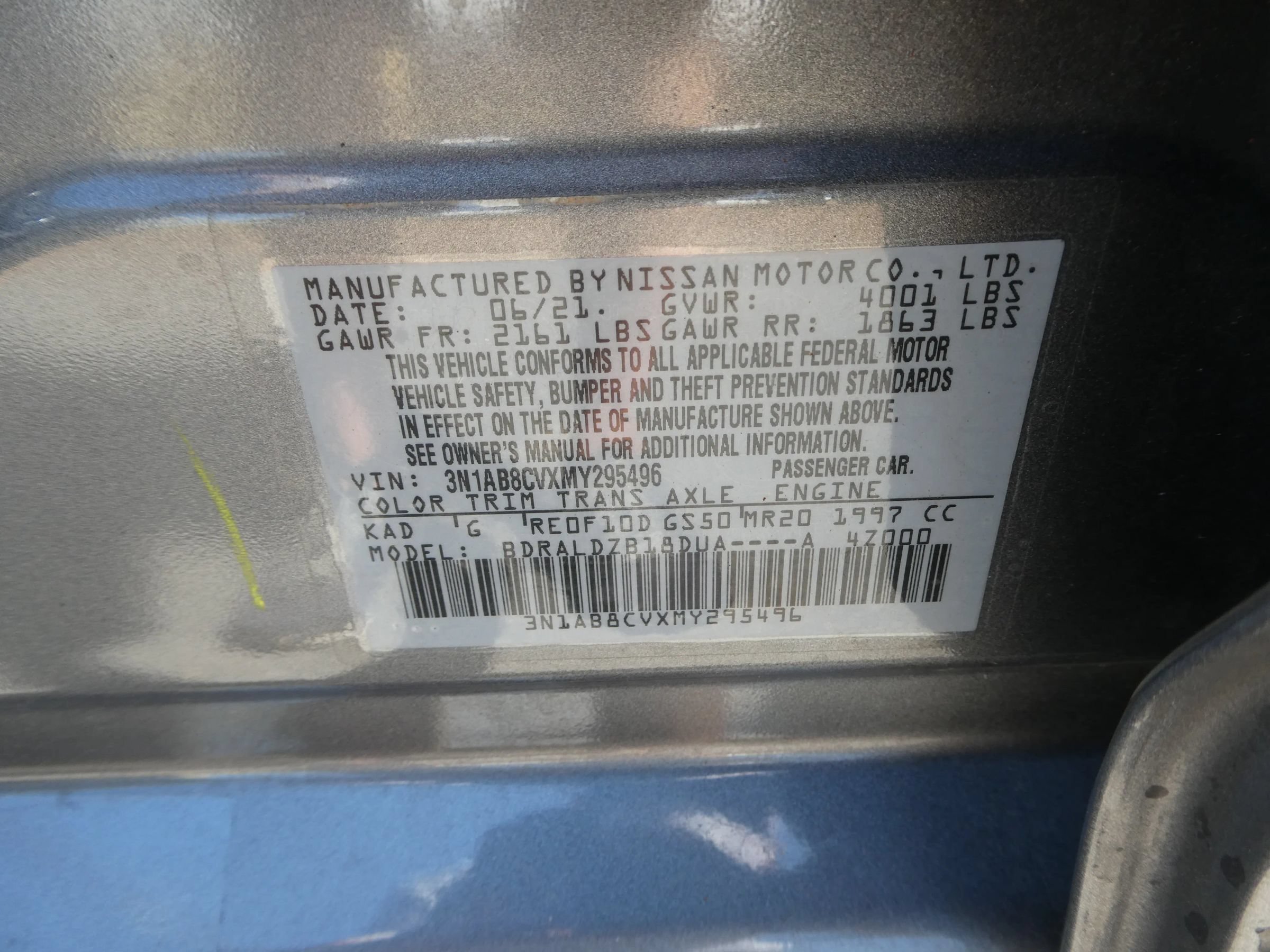Used 2021 Nissan Sentra SV FWD image 10