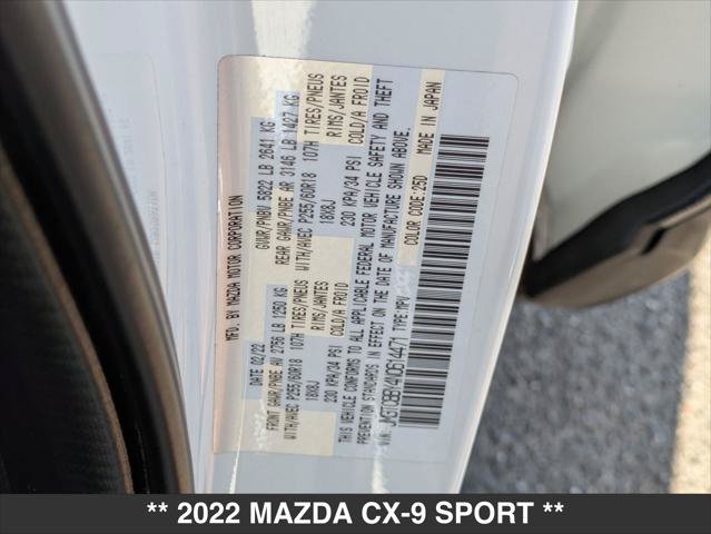 Certified 2022 MAZDA CX-9 Sport AWD/4WD image 23