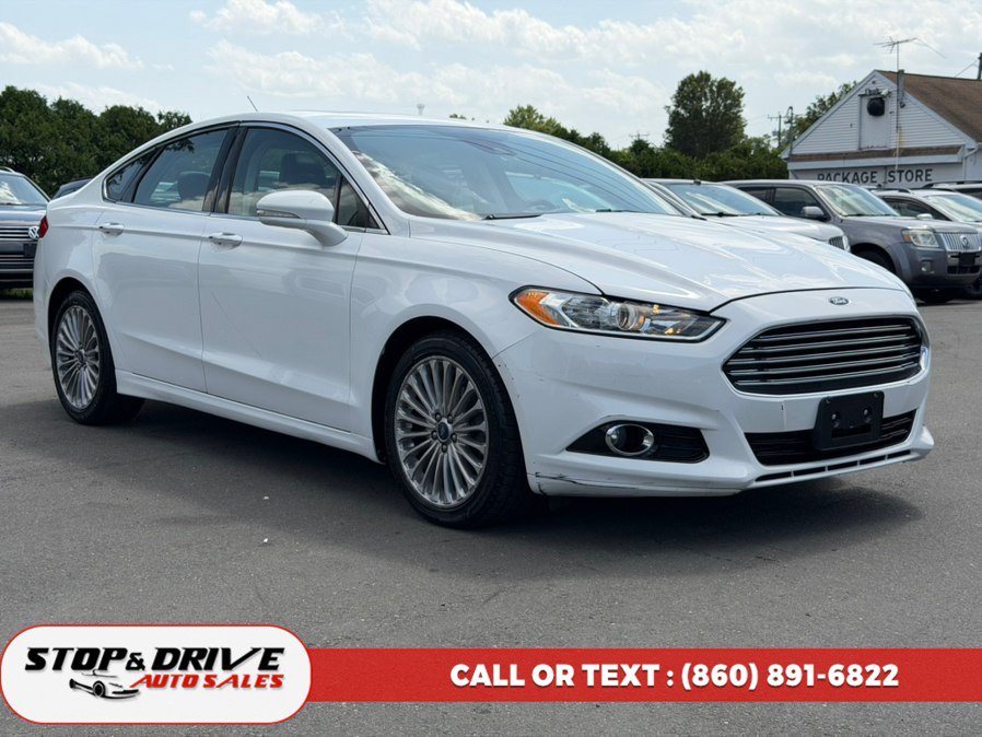 Used 2013 Ford Fusion Titanium w/ Titanium Driver Assist Pkg FWD image 3
