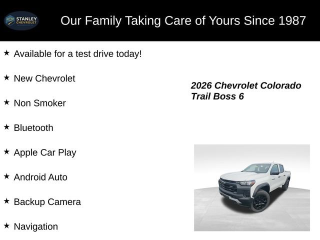 New 2026 Chevrolet Colorado Trail Boss image 9