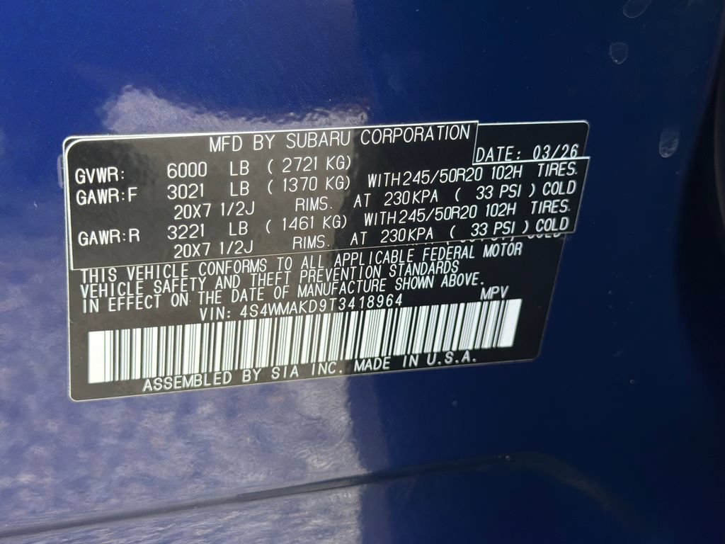 Certified 2026 Subaru Ascent Touring AWD/4WD image 32