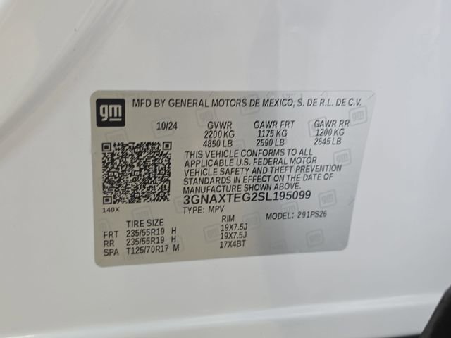 Used 2025 Chevrolet Equinox RS w/ Safety and Technology Package AWD/4WD image 39