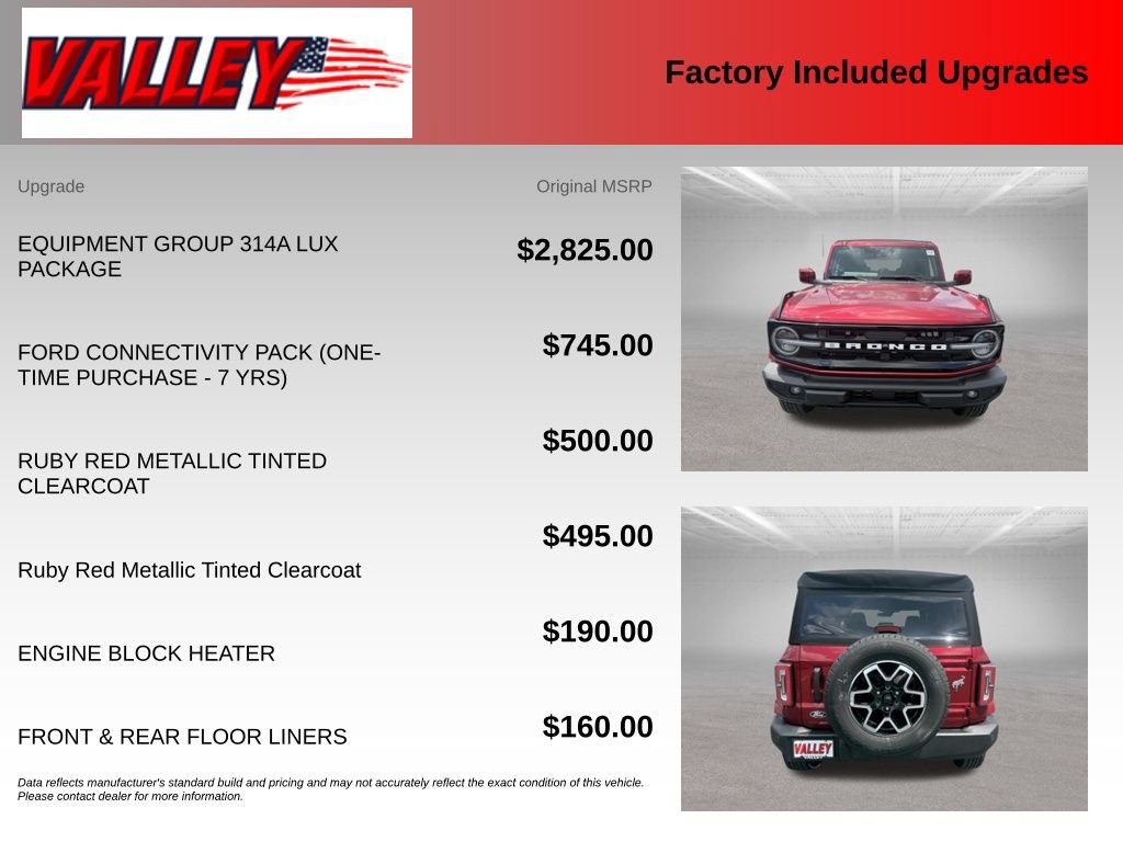 New 2026 Ford Bronco Outer Banks AWD/4WD image 4
