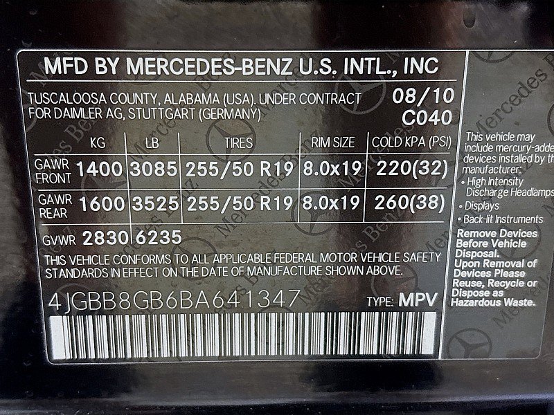 Used 2011 Mercedes-Benz ML 350 4MATIC image 32