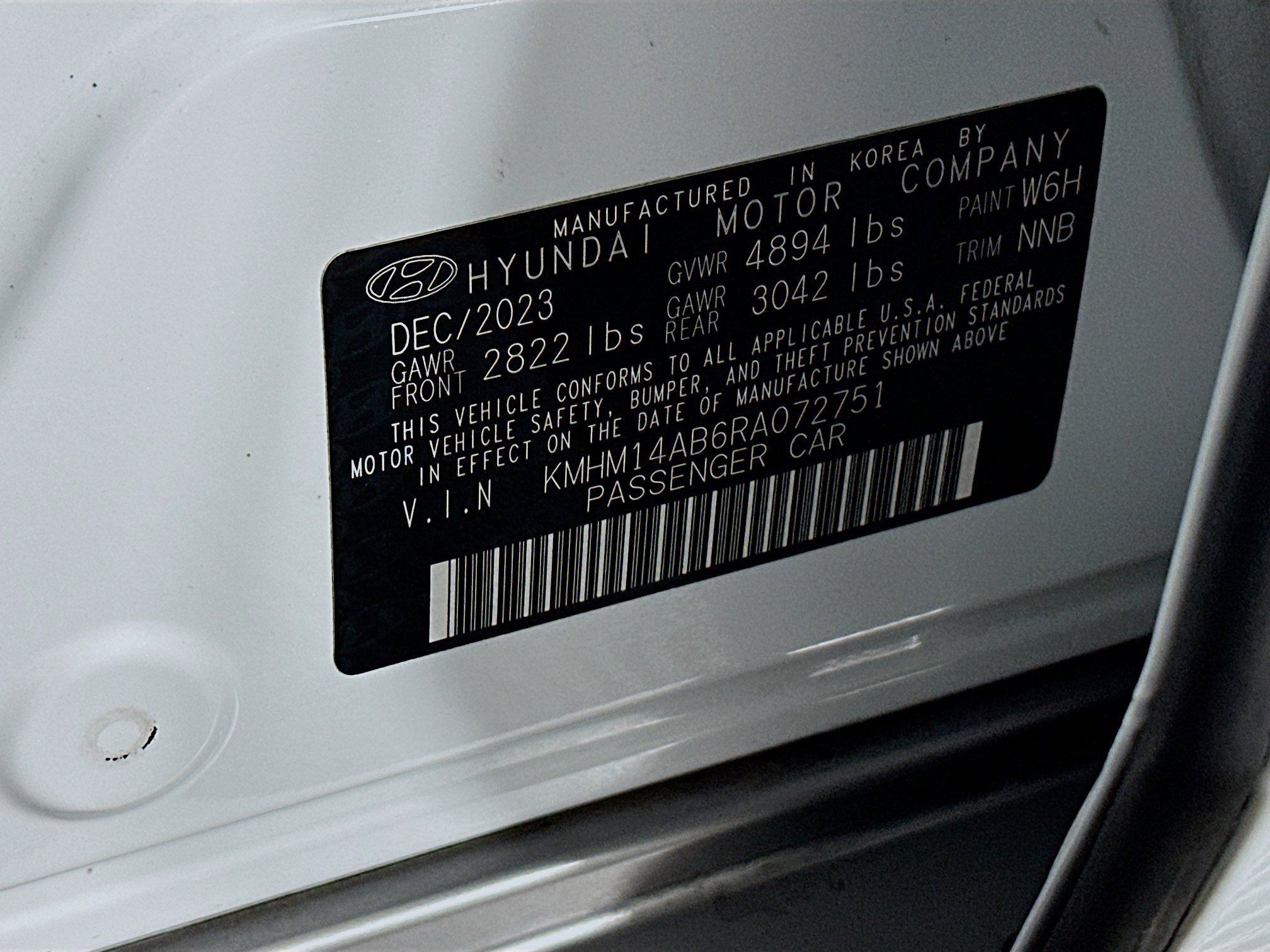 Used 2024 Hyundai Ioniq 6 SE RWD image 12