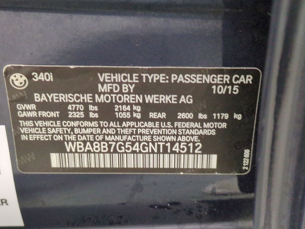 Used 2016 BMW 340i xDrive 340i xDrive image 43