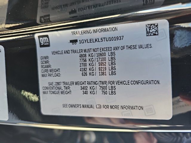 New 2026 Cadillac Escalade IQL Sport 1 w/ LPO, ONYX Package image 35