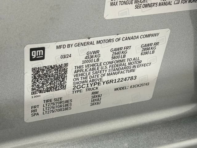Certified 2024 Chevrolet Silverado 2500 LTZ w/ LTZ Plus Package AWD/4WD image 24
