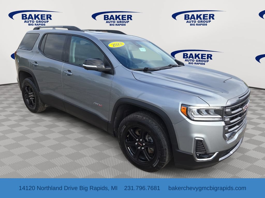 Used 2023 GMC Acadia AT4 w/ GMC Pro Grade Package