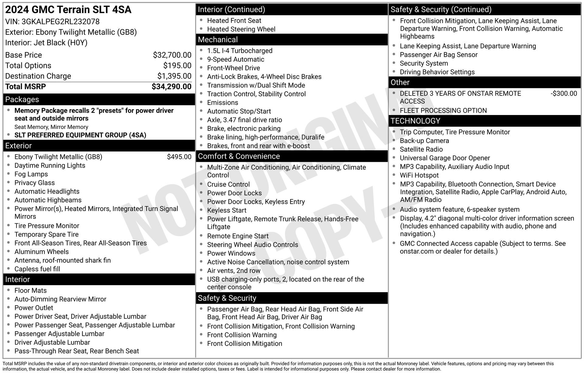 Used 2024 GMC Terrain SLT FWD image 4