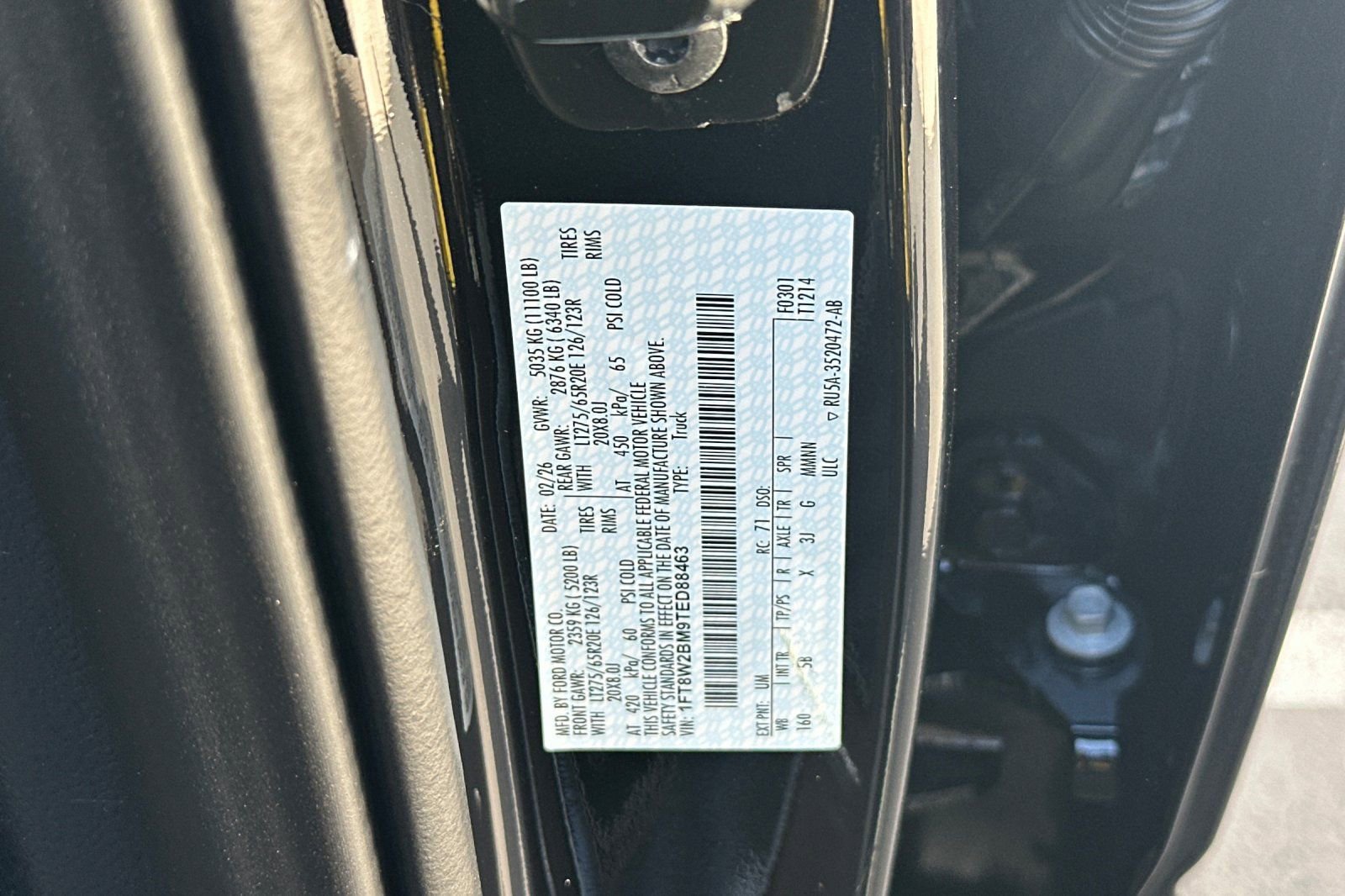 New 2026 Ford F250 Lariat w/ Black Appearance Package image 26