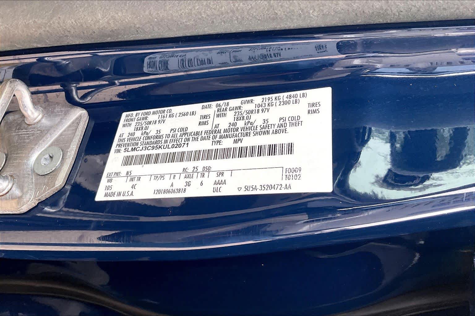 Used 2019 Lincoln MKC Reserve FWD image 32