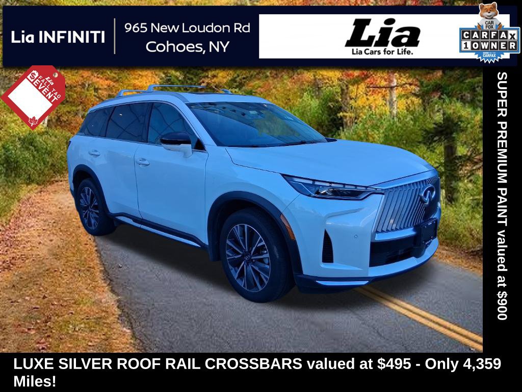 Certified 2026 INFINITI QX60 Luxe w/ Cargo Package