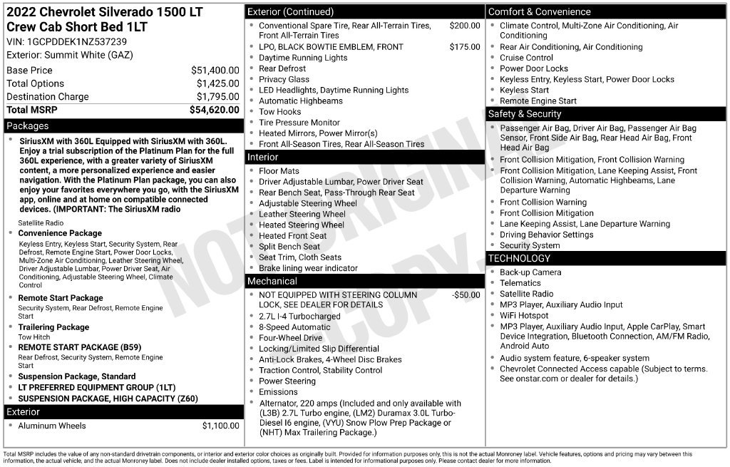 Used 2022 Chevrolet Silverado 1500 LT AWD/4WD image 4