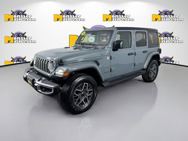 Used 2024 Jeep Wrangler Unlimited Sahara w/ Technology Group AWD/4WD video 1
