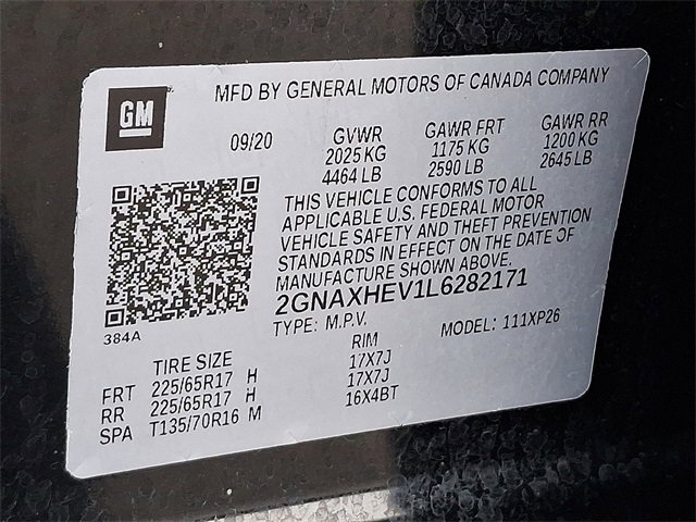 Used 2020 Chevrolet Equinox LS image 26