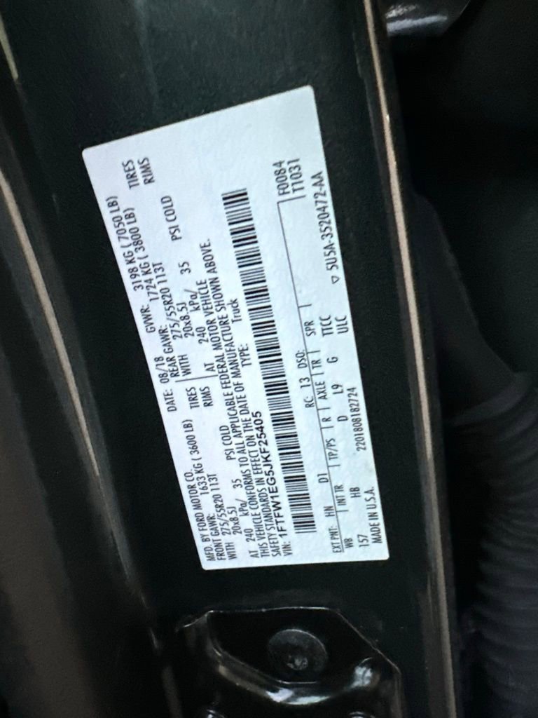 Used 2018 Ford F150 Lariat w/ Equipment Group 502A Luxury image 32