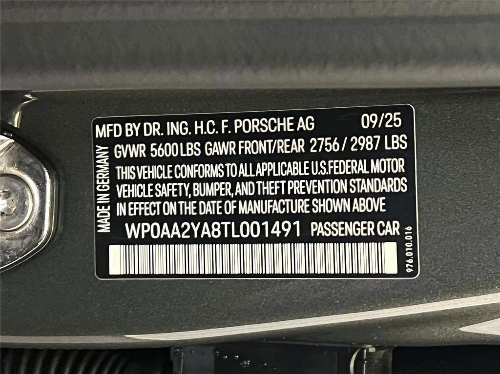 New 2026 Porsche Panamera 4 AWD/4WD image 26