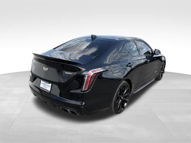 Used 2022 Cadillac CT4 V w/ LPO, ONYX Package AWD/4WD image 2