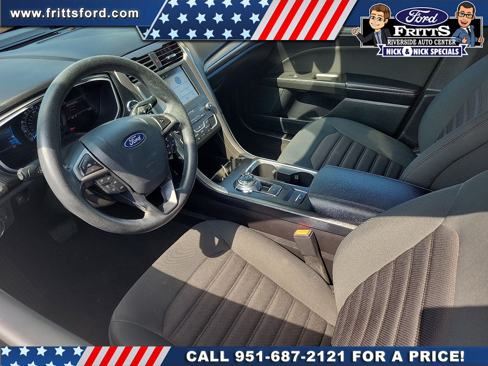 Certified 2019 Ford Fusion SE FWD image 4