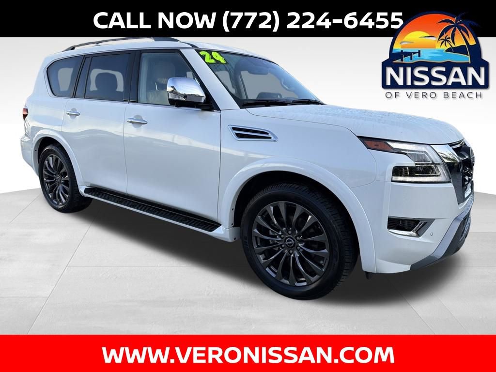 Certified 2024 Nissan Armada Platinum w/ Cargo Package