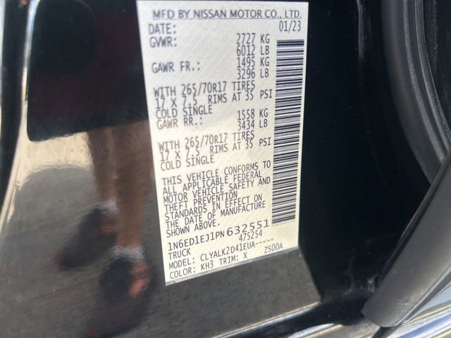Used 2023 Nissan Frontier Pro-X w/ Tow Package RWD image 35