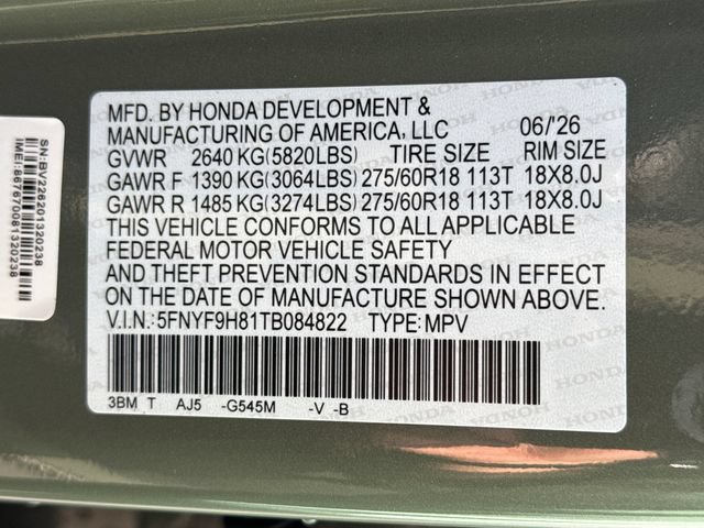 Used 2026 Honda Passport TrailSport Elite image 19