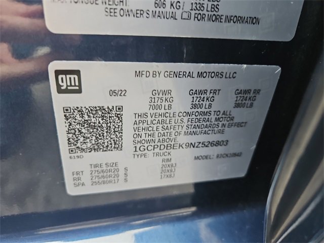 Used 2022 Chevrolet Silverado 1500 Custom image 33