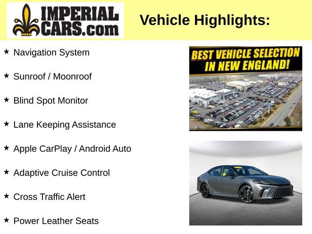Certified 2025 Toyota Camry XSE FWD image 3